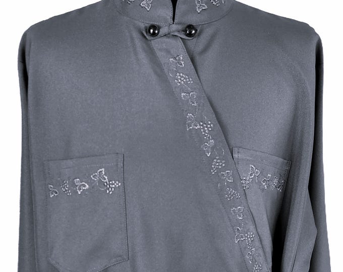 Anteri. Greek style. Inner cassock. Greek lower cassock for a priest. Gabardine. Embroidery “Grapes”. Orthodox lower cassock. Anteri.
