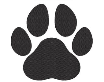 Embroidery files "Dog paw print". Embroidery Dog print. Embroidery designs animal symbol. Machine embroidery patterns Dog paw track.