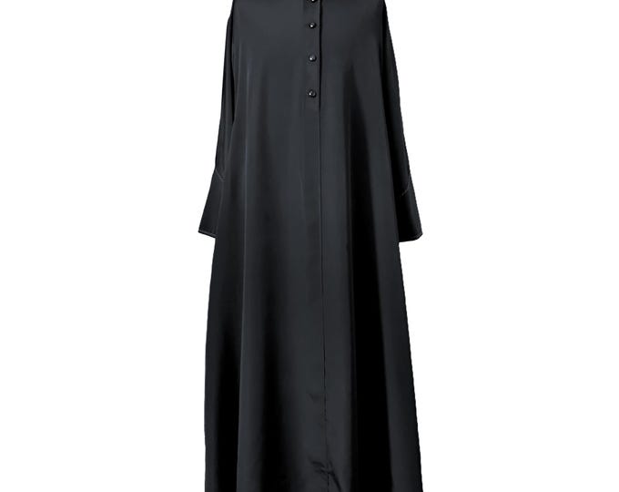 Inner cassock. Bulgarian styles. Wet silk (in the photo). Orthodox cassock for a priest. Religious cloth. Under cassock. Anteri.
