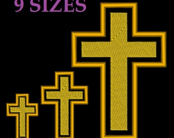 Embroidery files "Cross". Religious embroidery. Church embroidery. Machine embroidery designs. Embroidery patterns. Cross embroidery designs