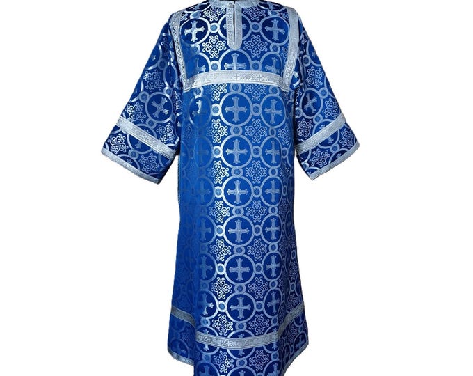 Sticharion of altar boy.  Silk. Orthodox Children's Sticharion. Orthodox church vestments. Vestments of altar boy. Church Surplice.