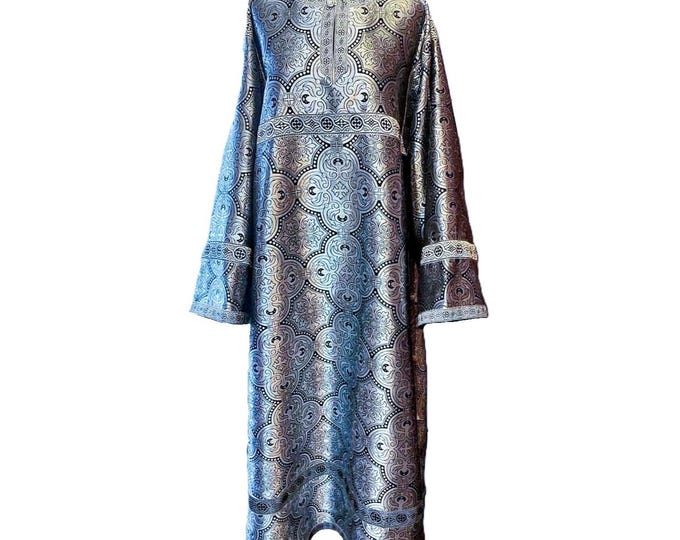 Sticharion, orar and armbands (cuffs). Silk. Deacon's or Subdeacon vestment. Deacon's sticharion. Vestments for deacon. Church clothing.
