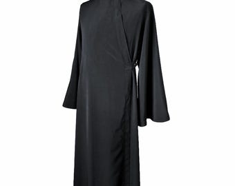 Slavic style upper cassock. Orthodox cassock in the Slavic style. Wet silk (on the photo). Outer cassock for a priest.