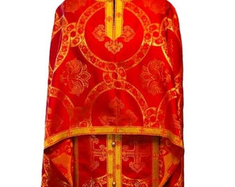 Priest's vestment Greek style. Brocade or silk. Write to me to choose a fabric. Church clothes. Orthodox vestments.