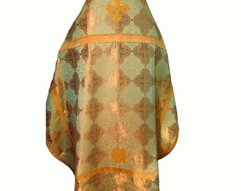 Priest's vestment Slavic style. Brocade or silk. Write to us to choose a fabric. Church vestments. Orthodox vestments.