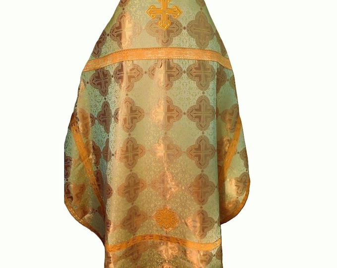 Priest's vestment Slavic style. Brocade or silk. Write to us to choose a fabric. Church vestments. Orthodox vestments.