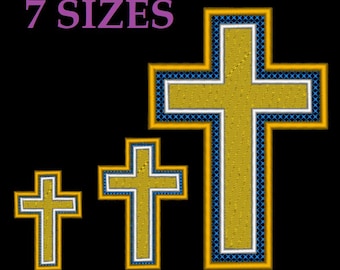 Embroidery files "Cross". Religious embroidery. Church embroidery. Machine embroidery designs. Embroidery patterns. Cross embroidery designs