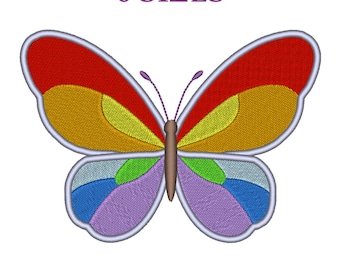 Embroidery files "Butterfly". Machine Embroidery designs Butterfly. Butterfly embroidery pattern. Embroidery Patterns of Beautiful Insects.