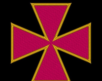 Embroidery files "Cossack Cross". Machine embroidery designs. Cross Embroidery designs. Embroidery patterns Cross. Religious embroidery.