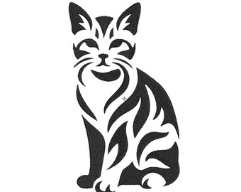Embroidery files "Cat". Embroidery cats. Embroidery designs cat. Cartoon embroidery files cats. Machine embroidery patterns cat.