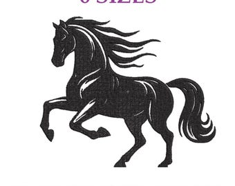 Embroidery files "Horse". Machine embroidery designs steed, courser, hoss. Equestrian embroidery patterns. Sports embroidery designs.