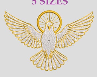 Embroidery files "Holy Spirit. Dove". Designs for embroidery machine. Machine embroidery designs. Embroidery patterns.