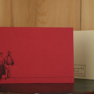 Set Straight letterpress Father's Day card image 3