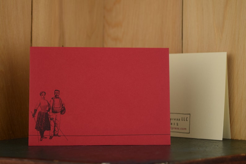 Set Straight letterpress Father's Day card image 3