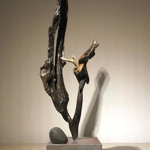 The Orchid • Driftwood Art Piece & Crafting | Home Decoration | Piece 21