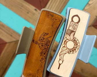 Pinzas de garra estilo western. Varias opciones disponibles.