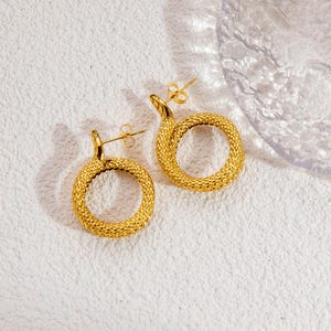 Snake Earrings, Personalized Animal Earrings, Gold Snake Earrings, Snake Jewelry, Witchcraft Earrings, Snake Lover Gifts, Gifts for Her