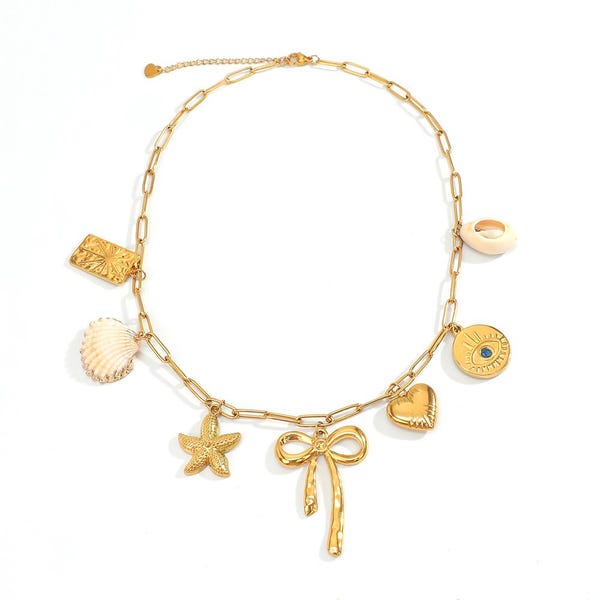 Fashionable Festival Beach Pearl Body Necklace