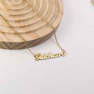 Custom Name Necklace: Stainless Steel Personalized Jewelry
