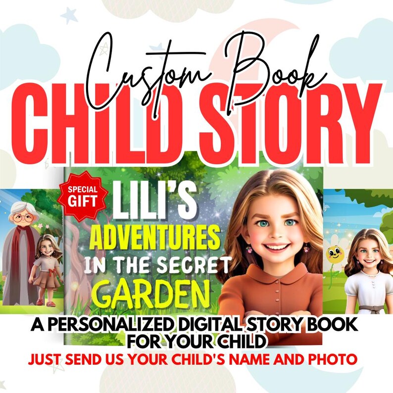 Personalized Children's Book, Birthday Gift for Kids, Personalized Book ...