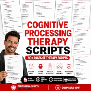 Private Practice Therapy Scripts | CPT Bundle | Therapy Session Resources
