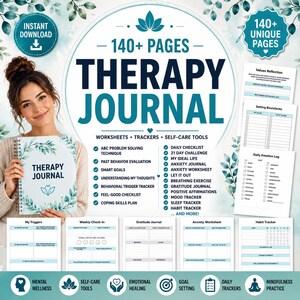 Confidence Journal Printable PDF | Therapy Workbook | Self Esteem Journal