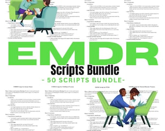 Professional EMDR Scripts Bundle | Trauma Therapy PDF | EMDR Therapist Resource