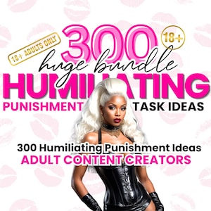 300 Sissy Task Ideas | Sissy Training | Sissy Guide | Sissy Training | Roleplay Scripts | Digital Download PDF Femdom Ideas