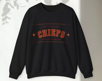 Karma Chiefs-trui met ronde hals | Tayvis KC-voetbalmerchandise