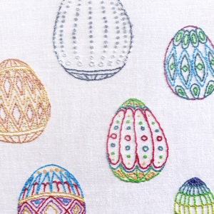Modello di ricamo a mano delle uova, uova ucraine, uova di Pasqua, Fabergé, PDF