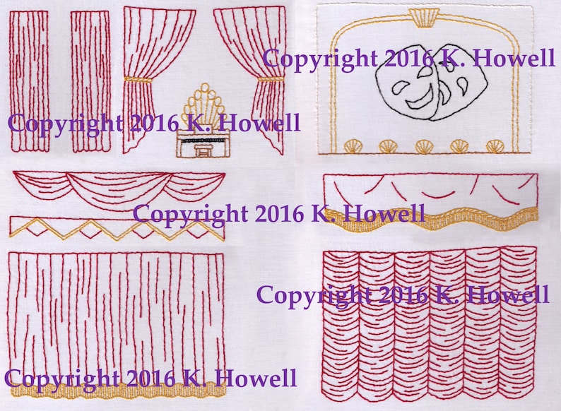 Theater curtains hand embroidery nwcvq theatre stage  etsy Theater curtains hand embroidery nwcvq theatre stage  etsy