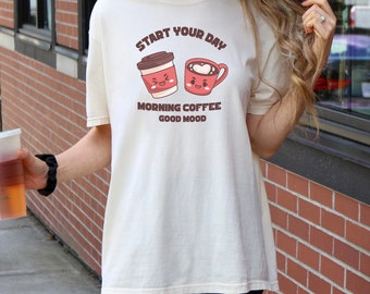 Coffee Lovers Unisex T-Shirt, Coffee Lover T-shirt, Coffee Lover, Morning Coffee Motivation, Coffee saying