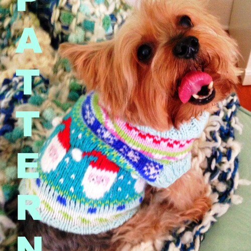 Dog Sweater Knitting Pattern 