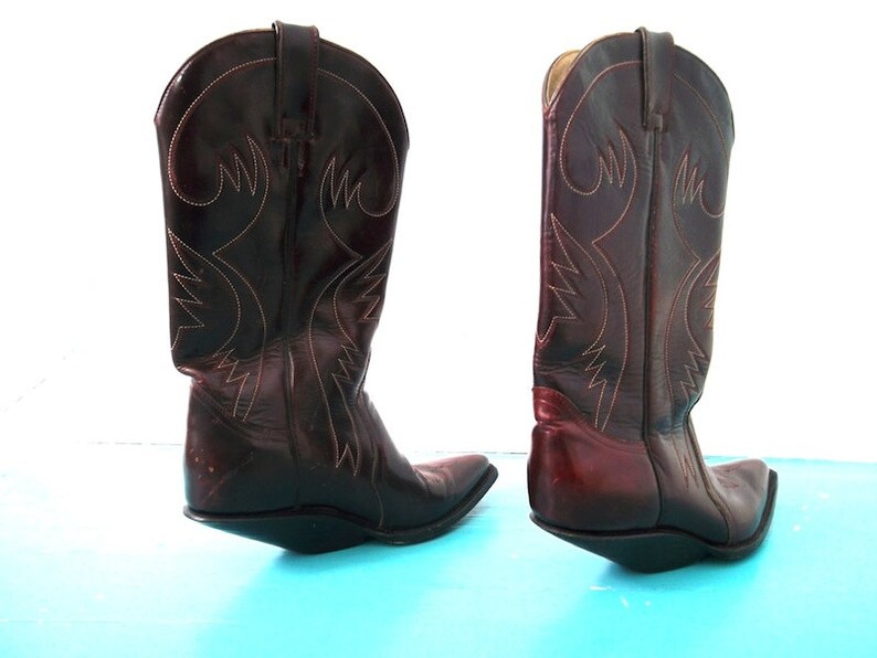 Futuristic Cowboy Boots / Extreme Undershot Riding Heel / Etsy