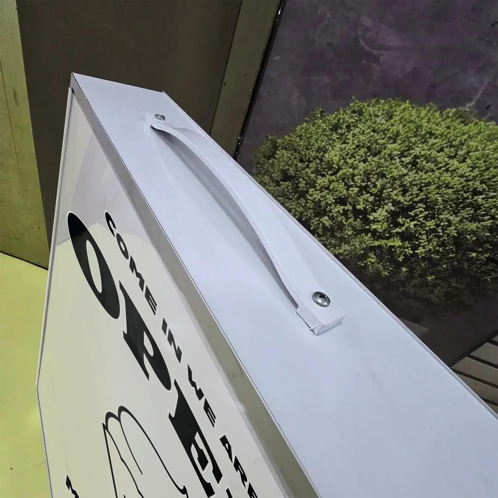 Rechargeable LED Sidewalk Sign | Portable Usb-powered Outdoor Business ...