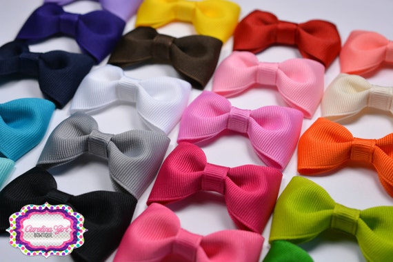 PICK 5 Cute Hair Bows for Little Girls, Easter Basket Stuffers for Toddler  Girls, Ribbon Bows for Hair, Spring Hair Accessories for Girls 