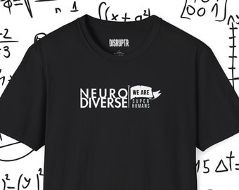 Neurodiversity Tee: Unisex Softstyle Shirt