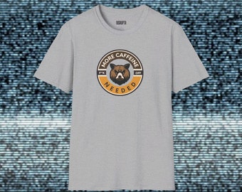 Camiseta Awareness More Caffeine: Camisa Softstyle unisex personalizada
