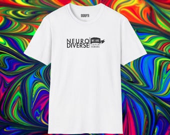 Support Neurodiversity: Unisex Softstyle Shirt