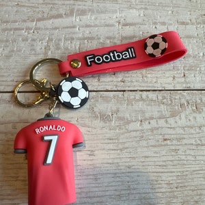 Llaveros de fútbol Cristiano Ronaldo #7 Equipo Portugal