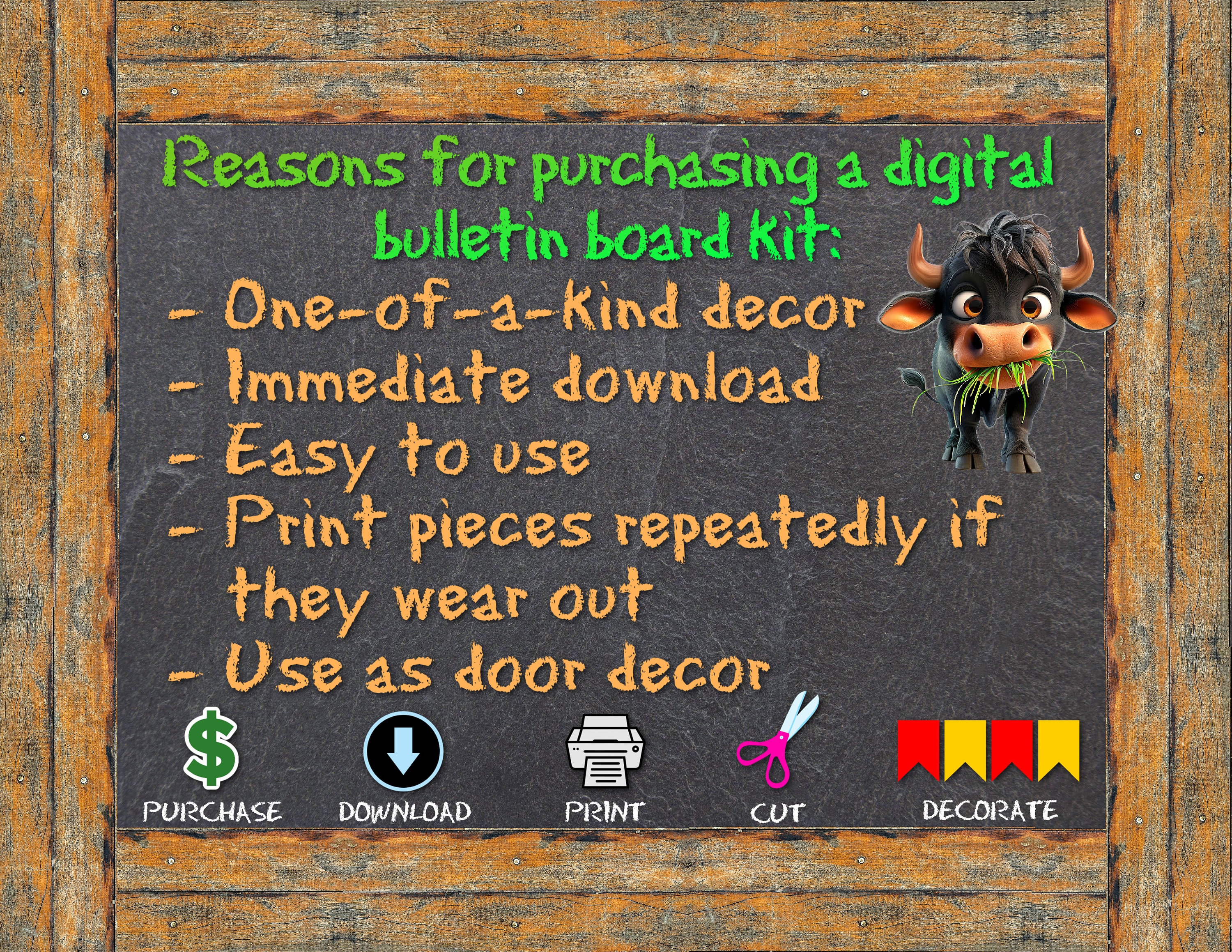 Art Bulletin Board | Bulletin Board Kit | Art Classroom Decor | Door ...