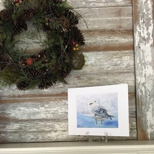 Seagull on the Beach Beach House Seagull Art Print Beach Seagull Coastal Decor Ocean Wall Art Seashore Decor Seashore Art image 8