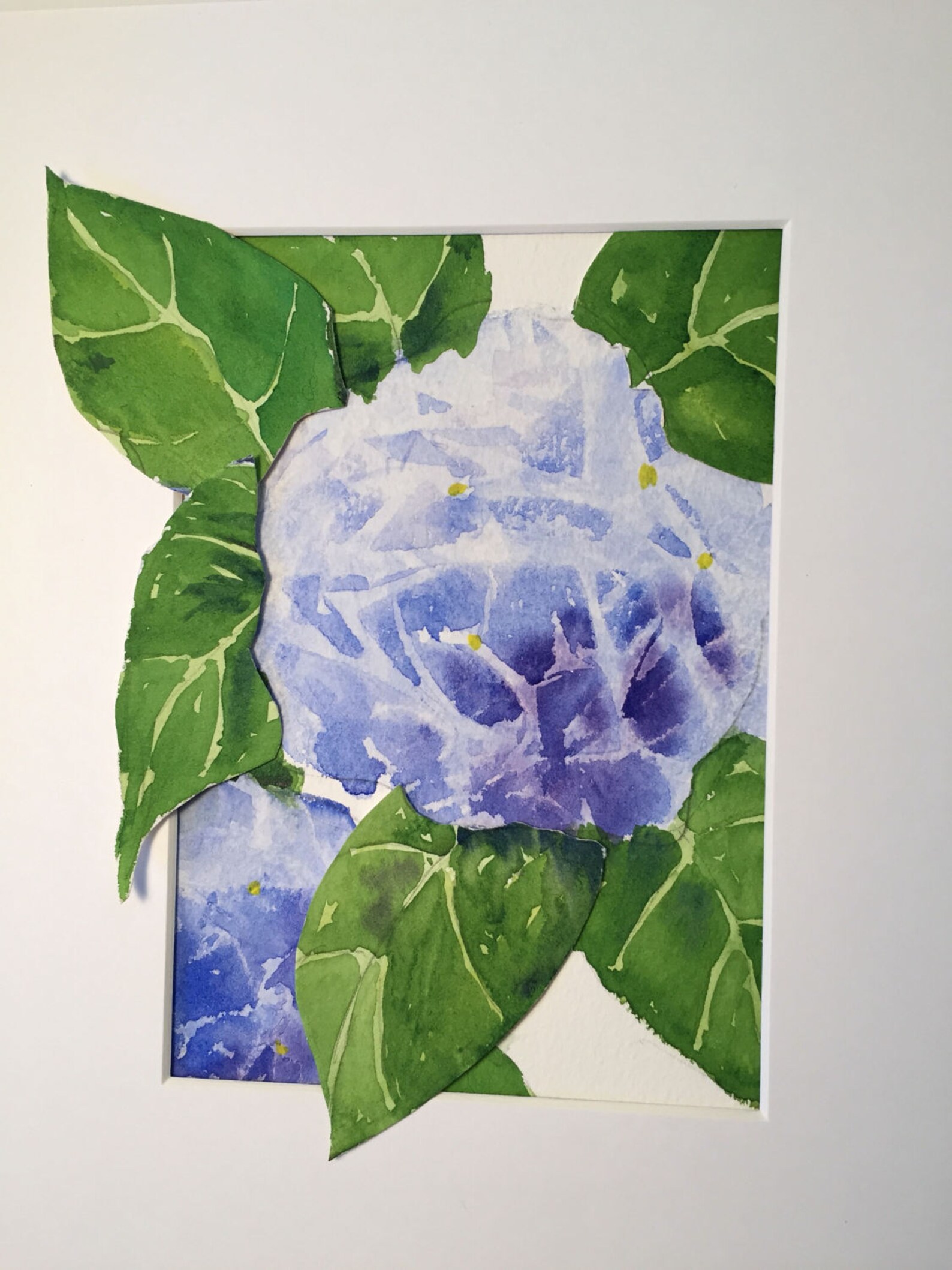 Hydrangea Decor Blue Hydrangea Decor Hydrangea Flower Etsy