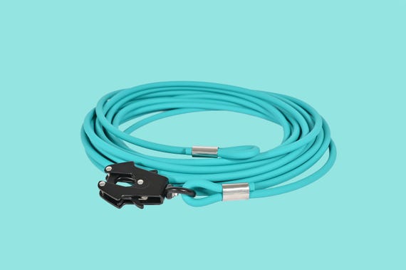 Rolled BioThane® (Coated Rope) Long Line for Dogs - Tracking, Detection, Nosework - 10', 15', 20', 30', IGP - The Ascend Long Line
