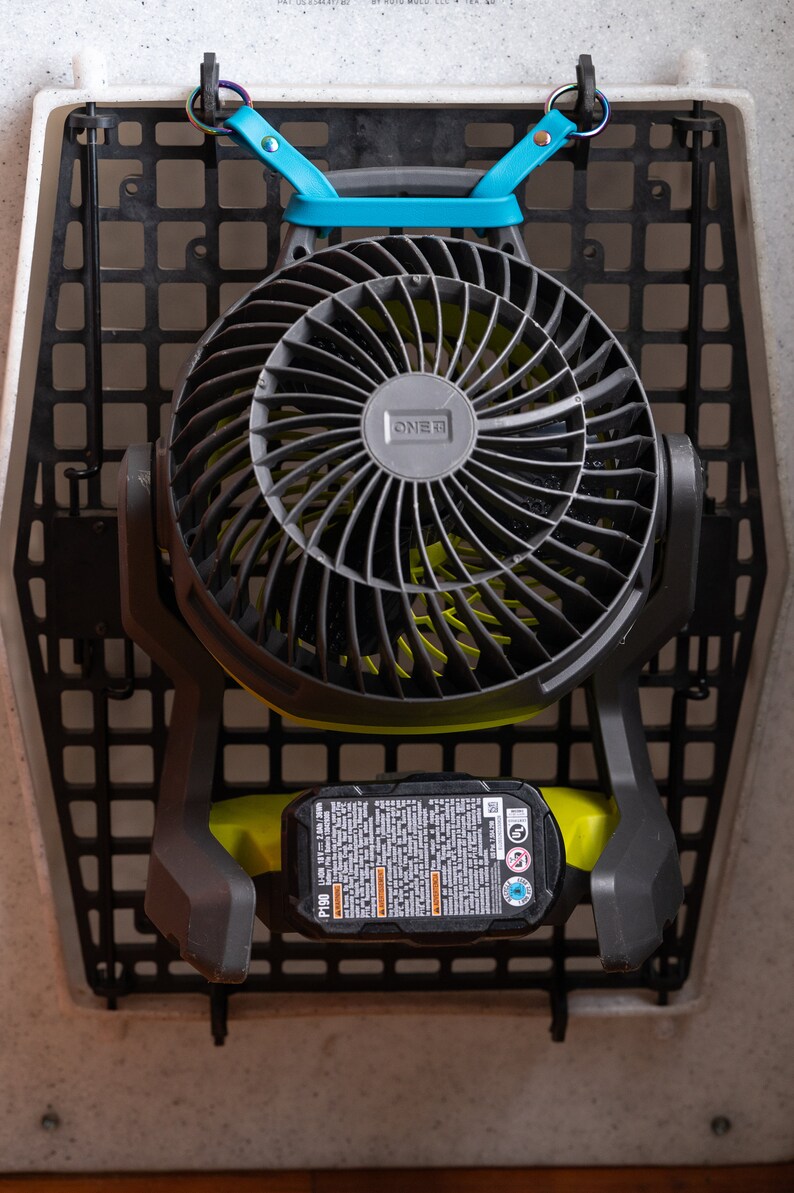 Biothane Ryobi Fan Strap for NEW and CLIPON Style Fans for Ruffland