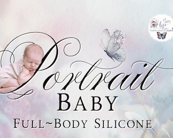 Custom Portrait Baby ~ Full Body Platinum Silicone