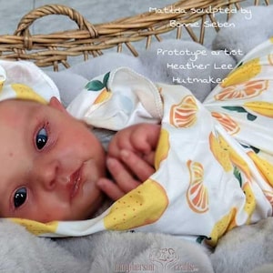 Lifelike Reborn Doll Matilda by Bonnie Sieben (20" Full Limbs)