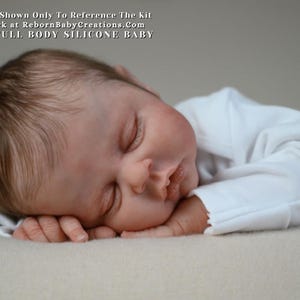 Johnathan Silicone Full Body Baby Doll by Ina Volprich (19.5 inches)