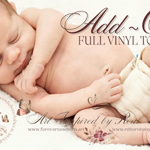 Reborn Baby Add ToRsO *PREVIOUS Purchase Is REQUIRED! **Upgrade Items. *Add-On Item