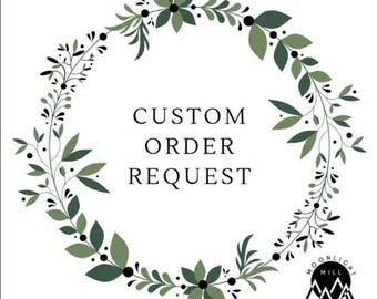 Custom Listing For Carmen Gomez